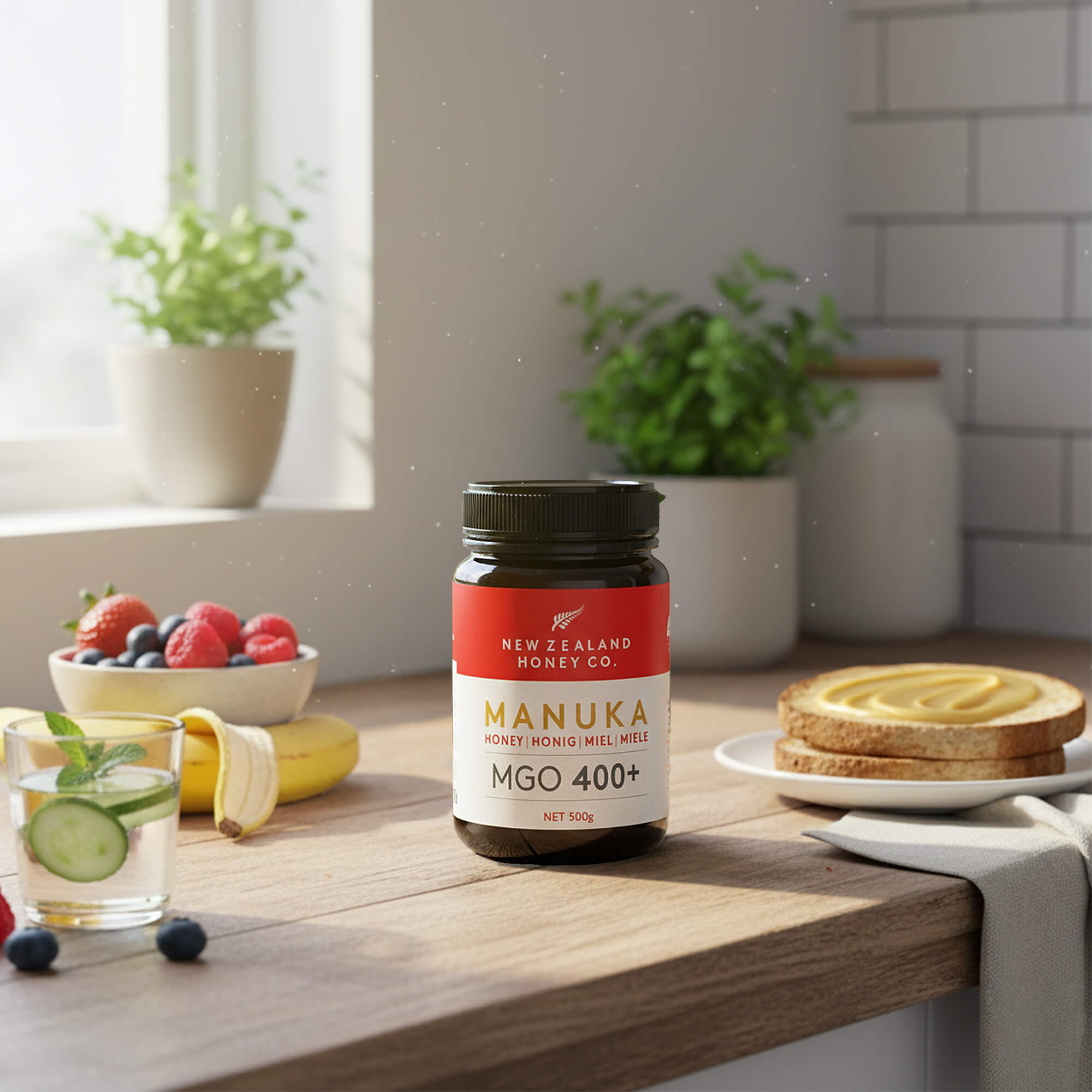 Manuka Honey MGO 400+ – New Zealand Honey Co. EU